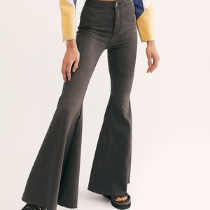 Free People Just Float on Flare Jeans